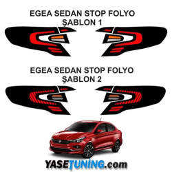 egea sedan stop folyo özel tasarım