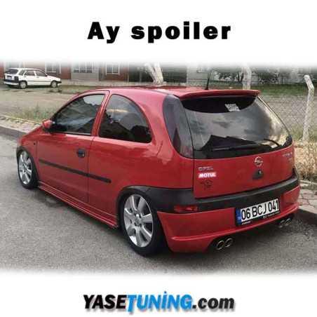 opel corsa c bagaj üstü rüzgarlık ay spoiler