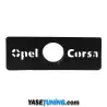 opel corsa c çakmaklık çerçevesi opel corsa yazılı