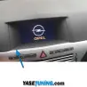 Astra H yol bilgisayarı çerçevesi orta ekran çerçevesi 13126609