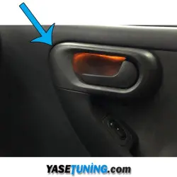 Opel Corsa C kapı kolu çerçevesi, plasiği