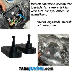 corsa c far ayar motoru mercekli far