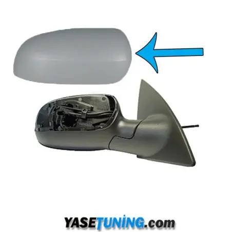 Opel Corsa C ayna kapağı astarlı sol