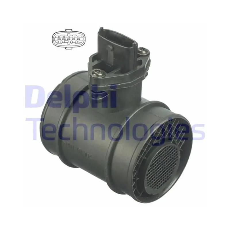 Opel Corsa C 1.3 CDTI ve 1.7 DTI için debimetre, hava kütle ölçer DELPHI