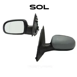 Opel Corsa C Elektrikli Isıtmalı Sol Ayna Astarlı