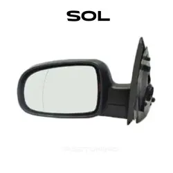 Opel Corsa C Elektrikli Isıtmalı Sol Ayna Astarlı