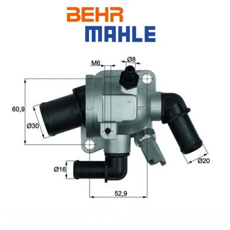 1.3 Dizel Termostat Corsa D, Astra H MAHLE BEHR