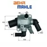 1.3 Dizel Termostat Corsa D, Astra H MAHLE BEHR