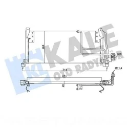 Opel Corsa B Klima Radyatörü | KALE