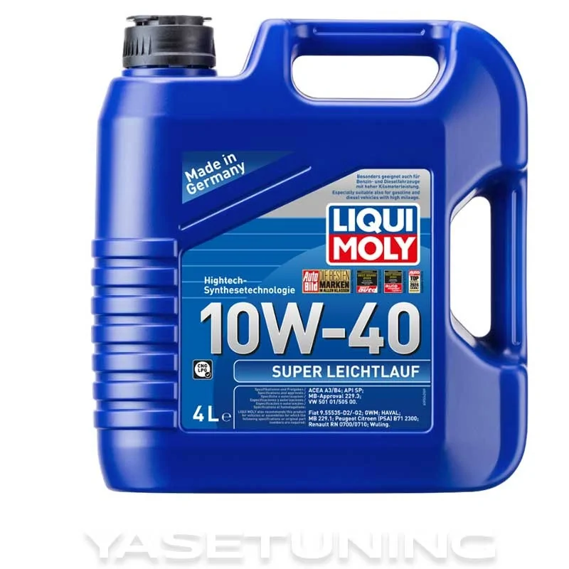 Liqui Moly 10W-40 Motor Yağı 4 LT Super Sentetik
