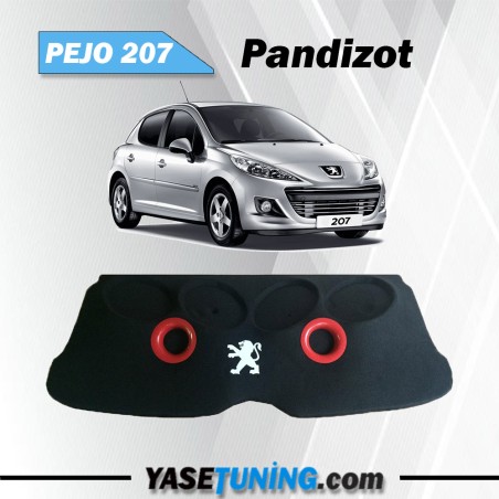 pejo 207 pandizot kabartmalı oval hoparlör yuvarlak hoparlör peugeot