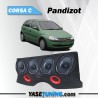 opel corsa c bagaj pandizotu oval yuvarlak mdf