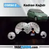 Kadran Kağıdı Opel Corsa C - Combo C