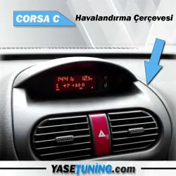 havalandırma çerçevesi kısa tip opel corsa c combo c