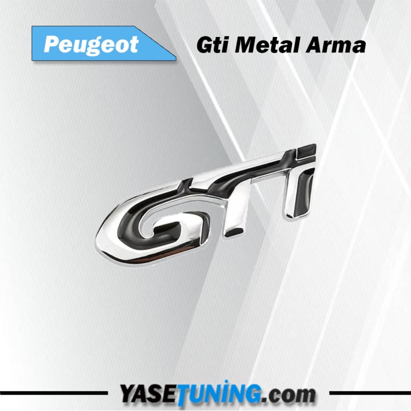 GTI metal arma gti logo