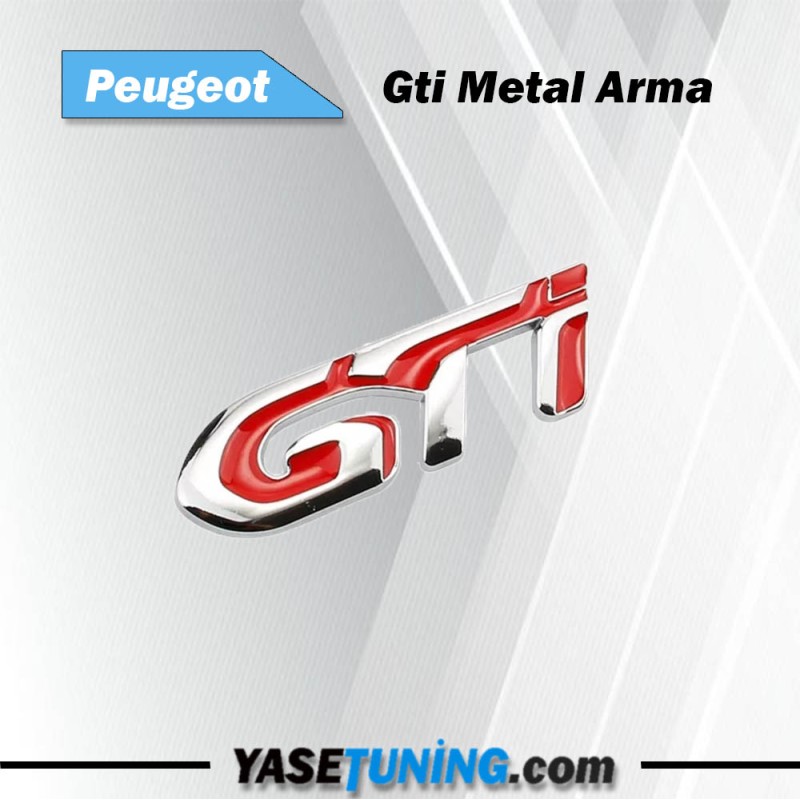 GTI logo metal arma gti