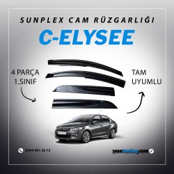 sunplex c-elysee cam rüzgarlığı